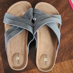 Gray Women's Sandals NEW  Size 10